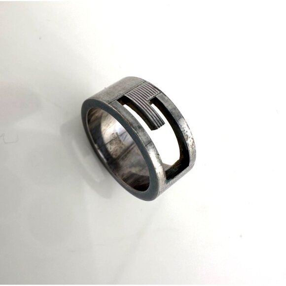 Gucci Abstract G Ring with GG Dust bag and Gucci Box - Size 4.25 - Picture 7 of 13